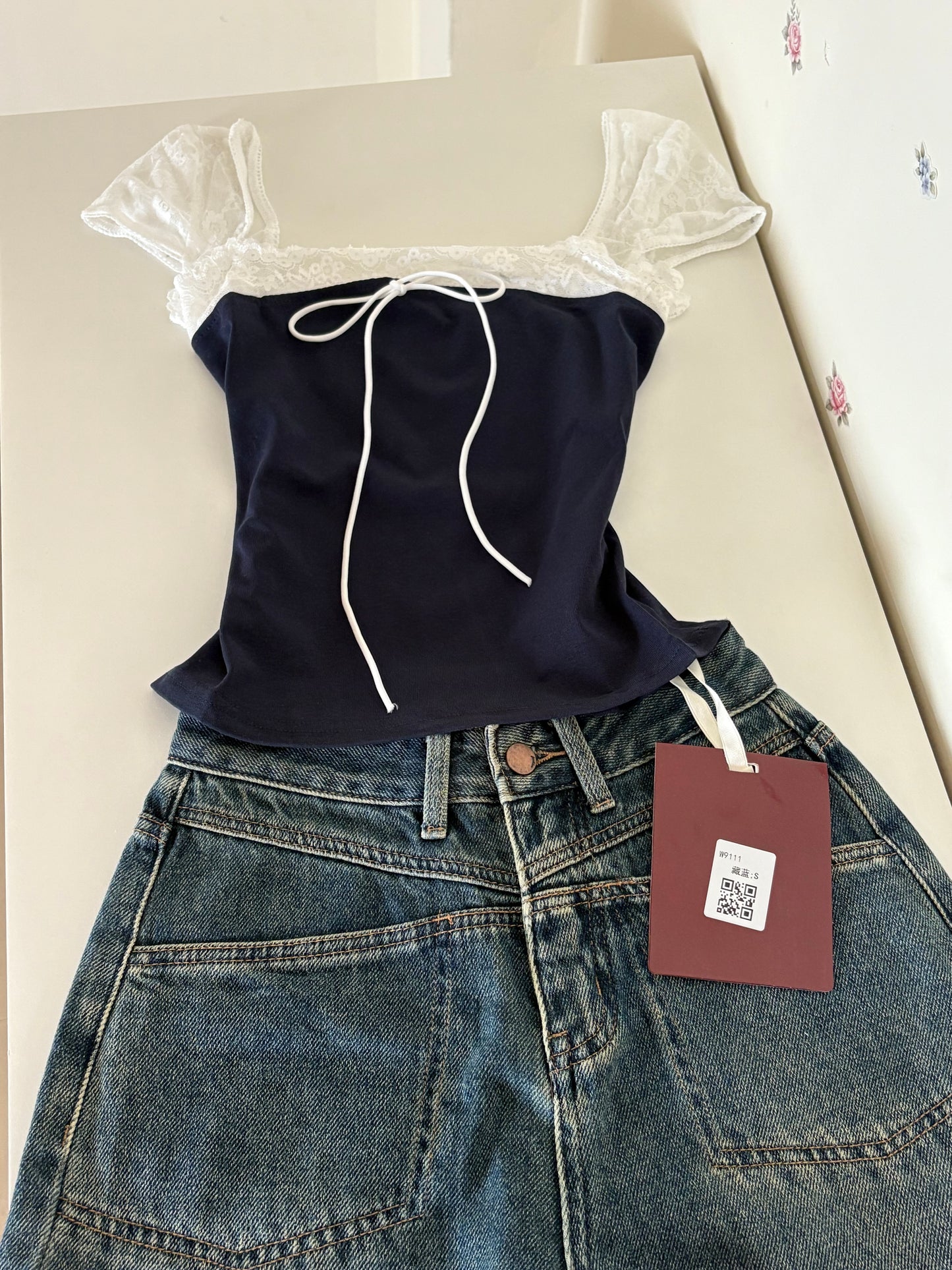 Vivian lace top