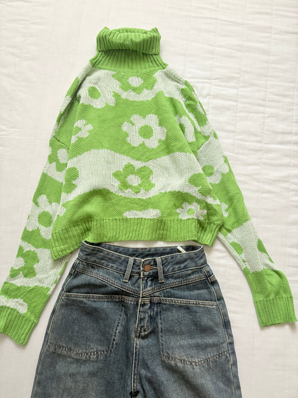 Green floral