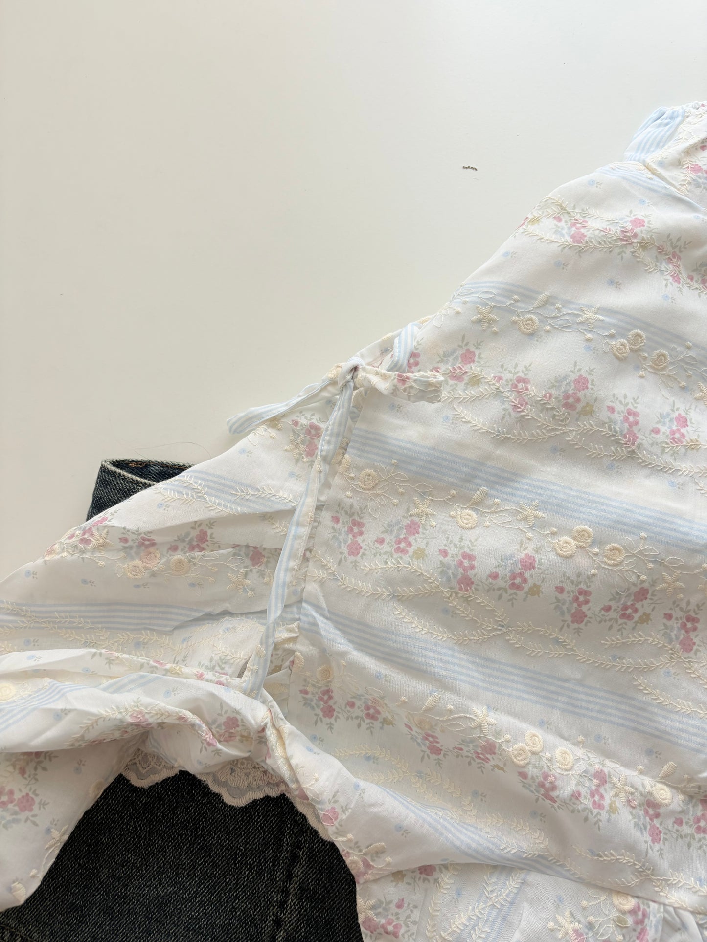 Stella embroidered top
