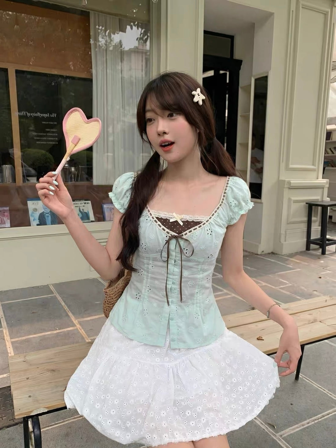 Juliette polka top
