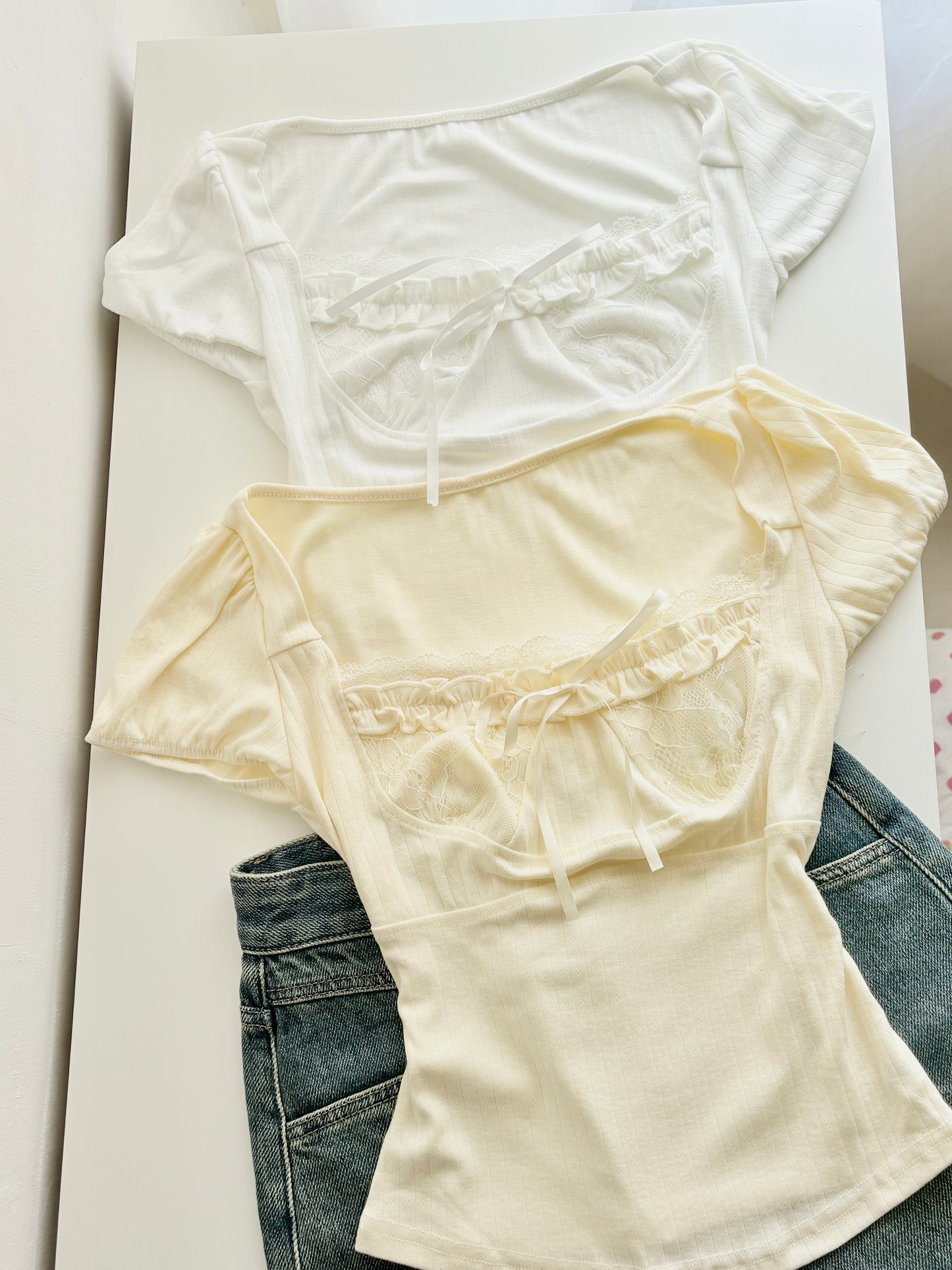 Lola milkmaid top