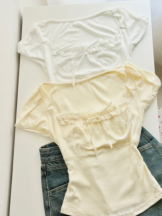 Lola milkmaid top