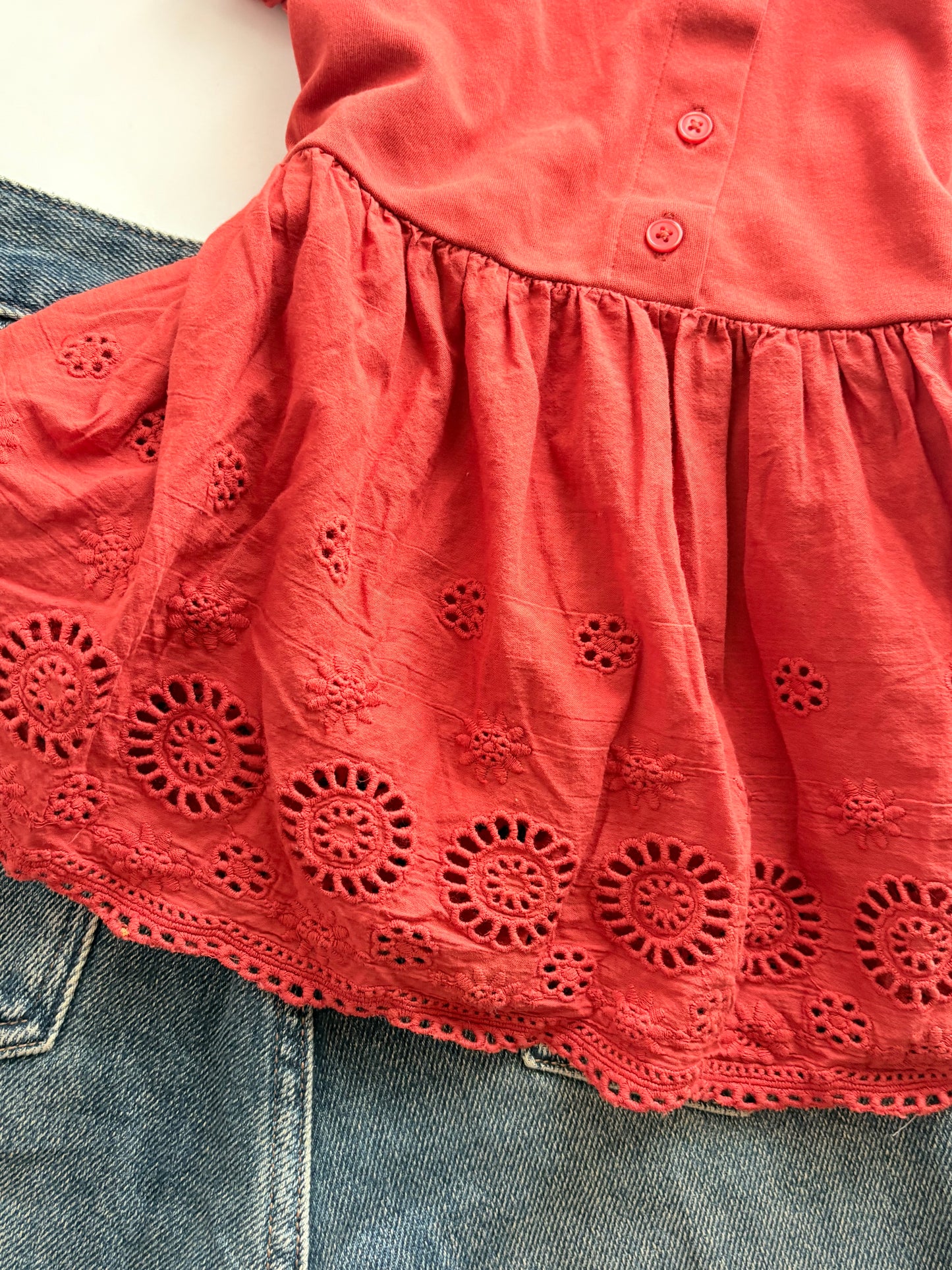 Orange doll top