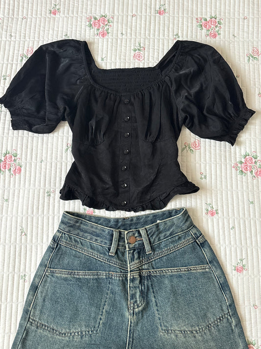 Black babydoll