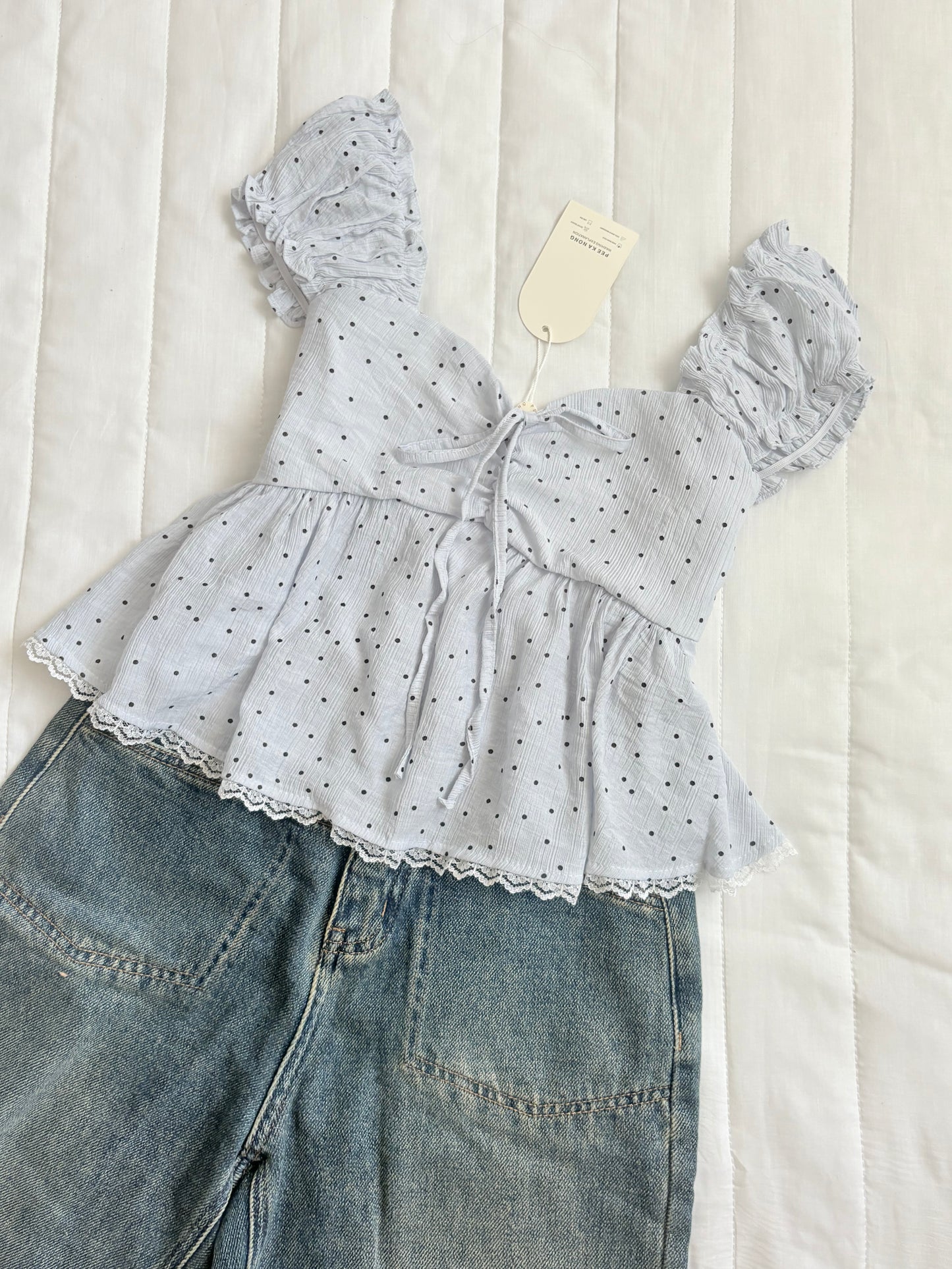 Nina polka top