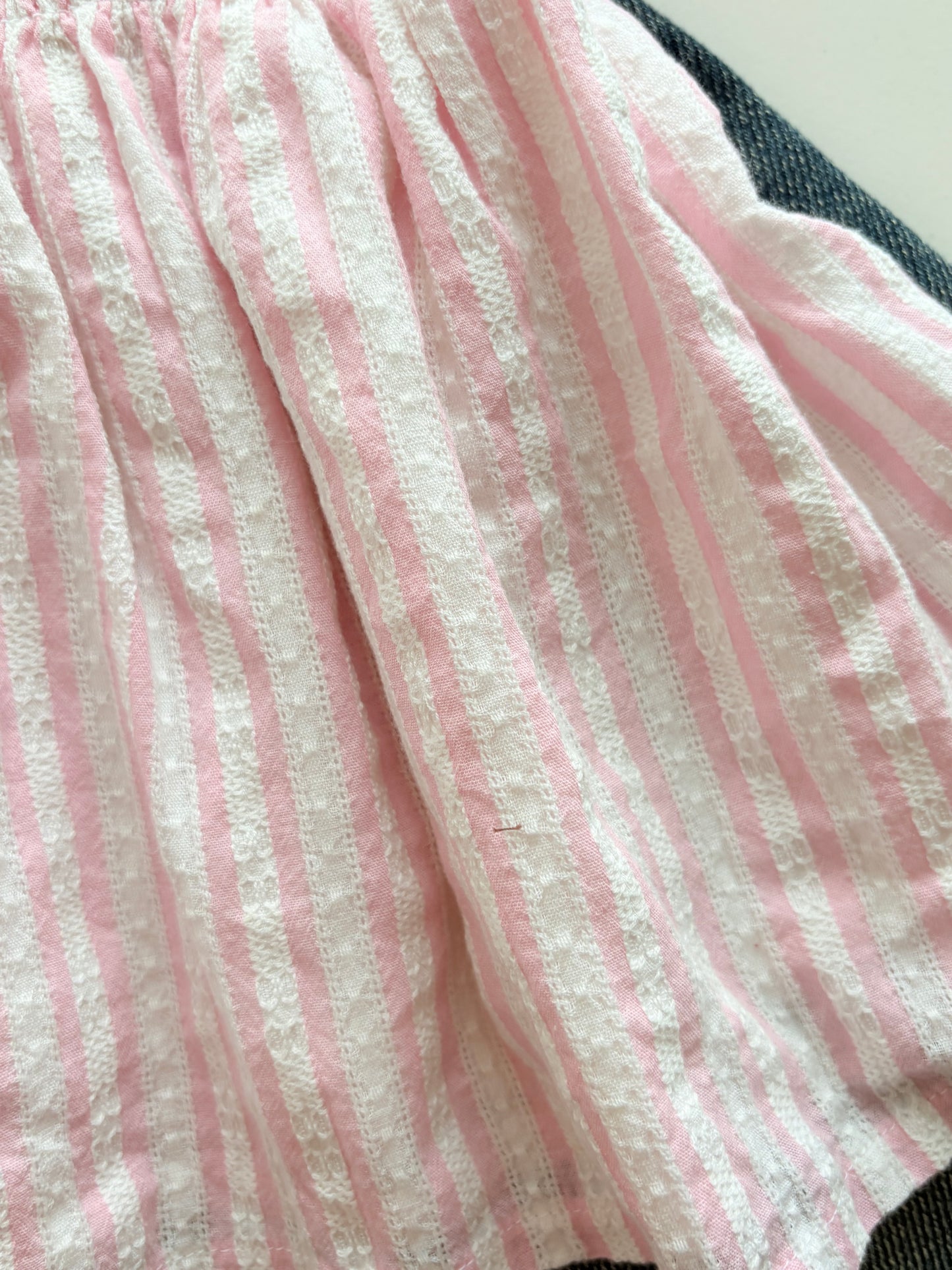 Pink stripe top