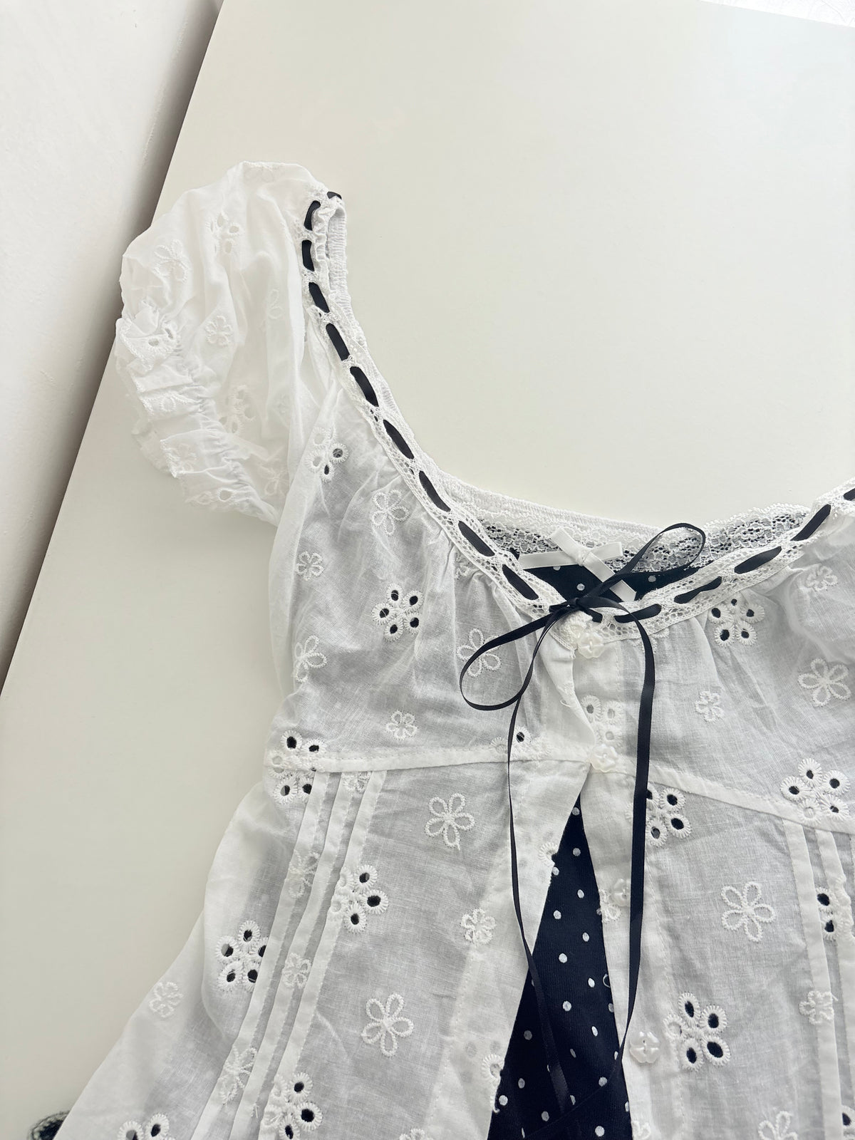 Juliette polka top