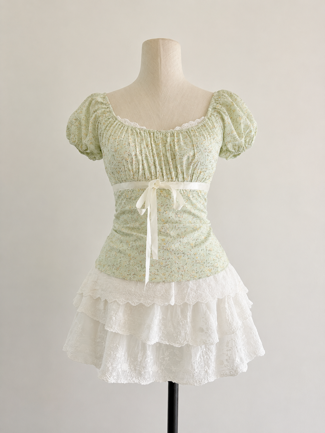 Clara ribbon top