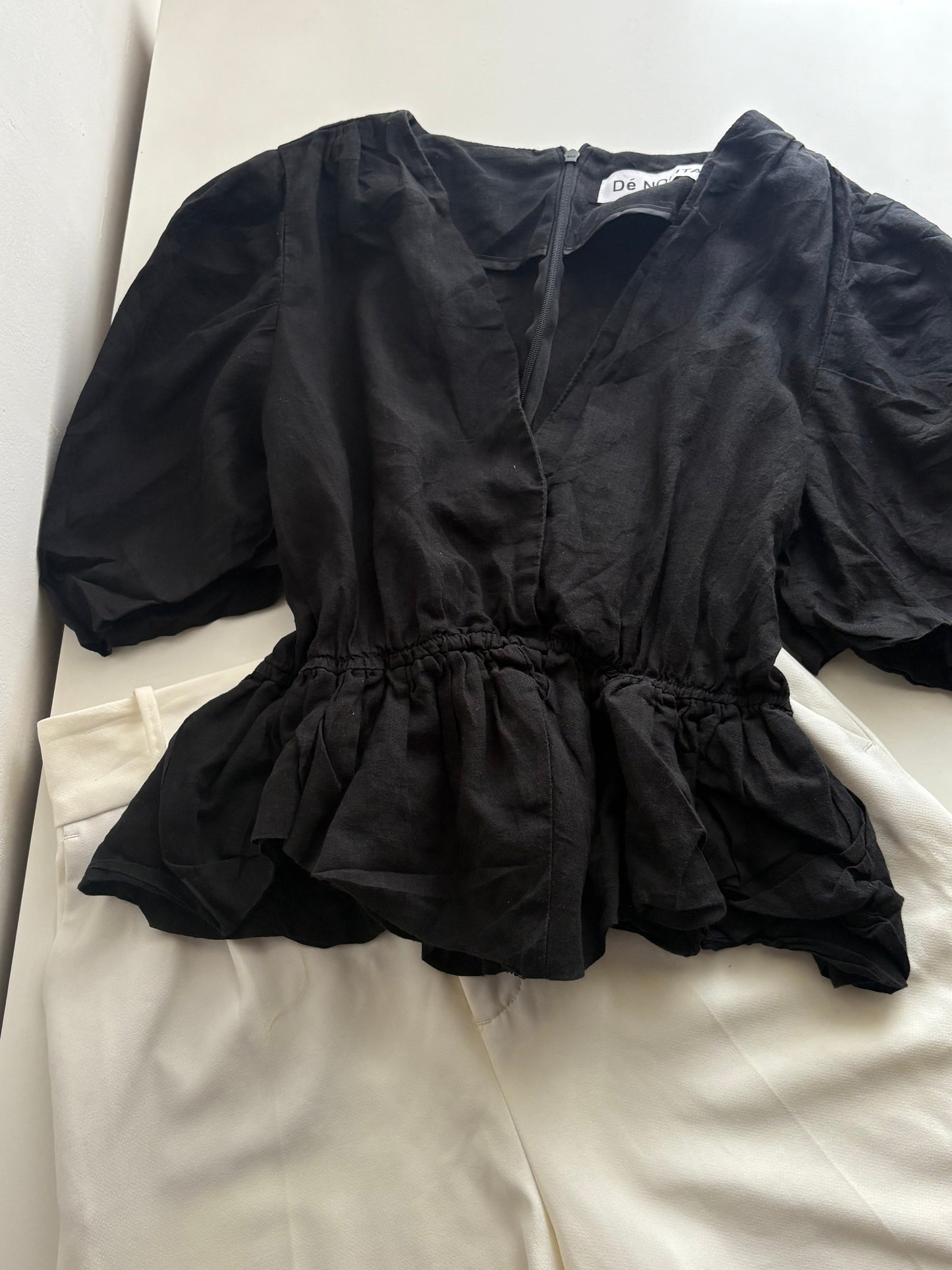 Black cotton top