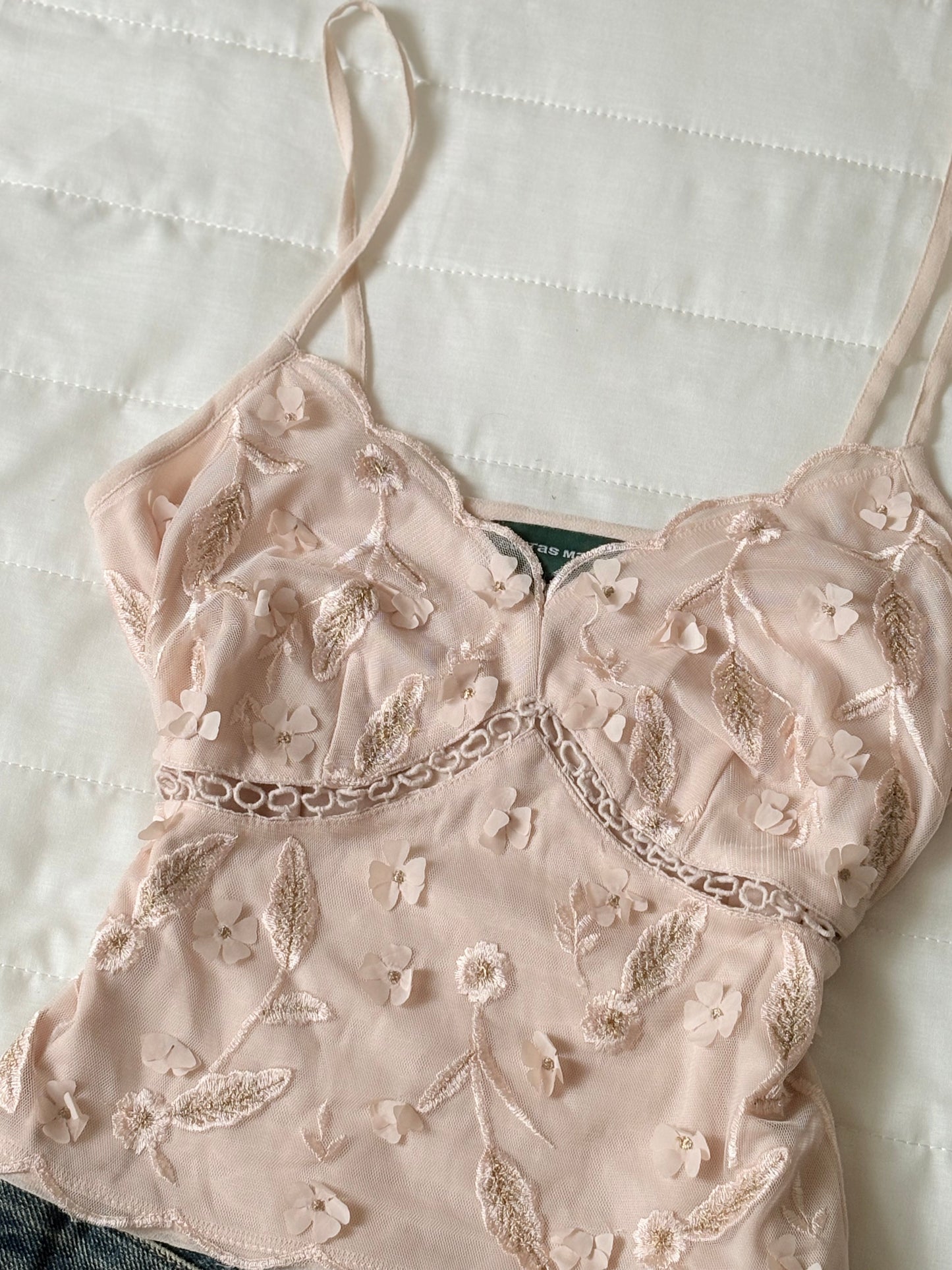 Peach applique