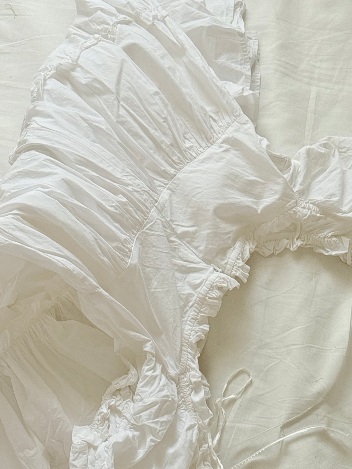 White babydoll dress