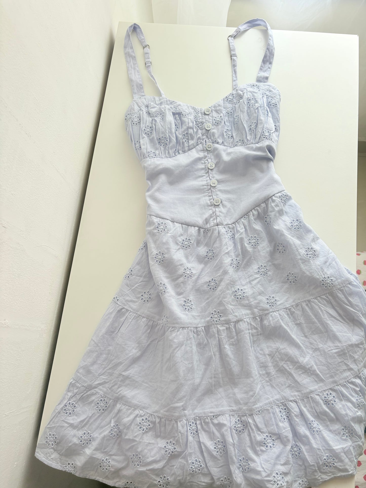 Icy blue hollister dress