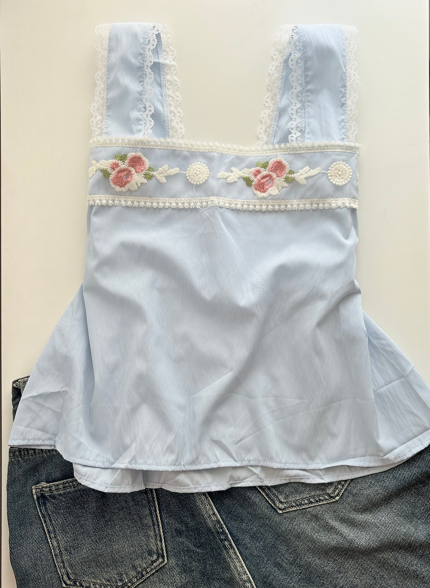 Daphne embroidered top
