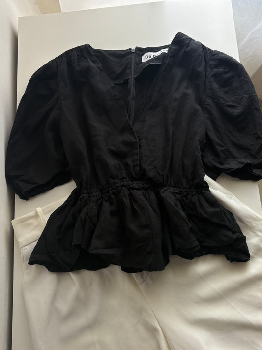 Black cotton top